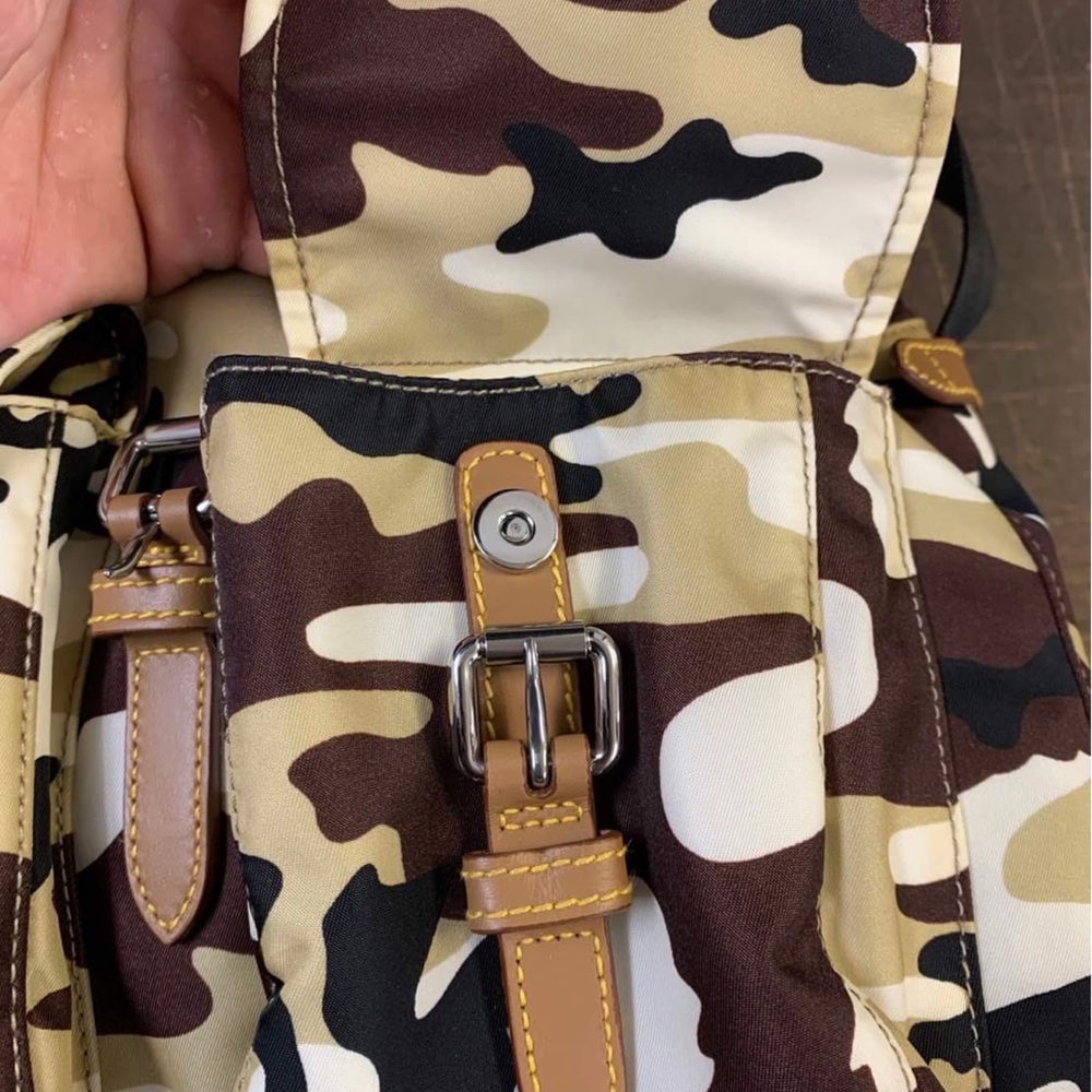 Authentic Pre-Owned Prada Camouflage Pattern Body… - image 3